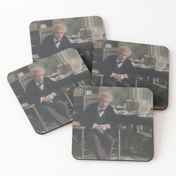 Item preview, Mark Twain circa 1903 designed and sold by 19th Century in Color.