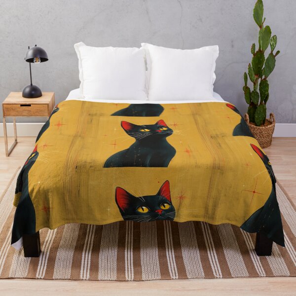 Item preview, Atomic retro cat designed and sold by MendaciousMina.