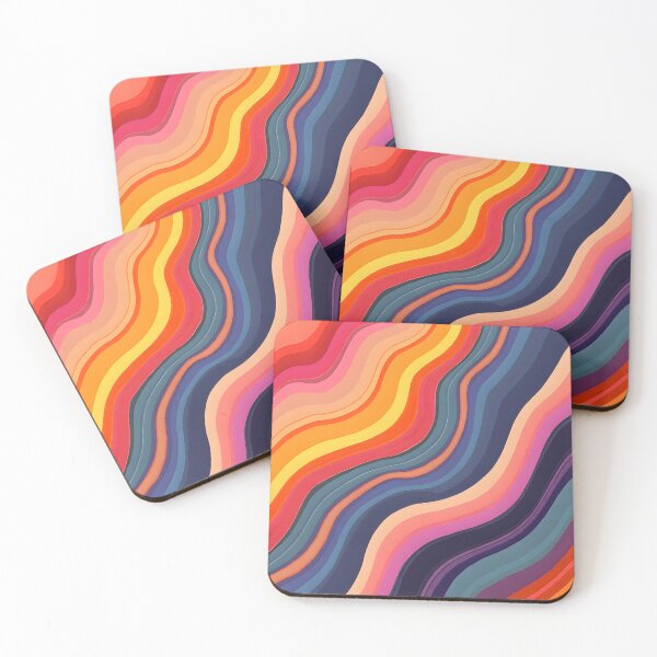 Item preview, colorful wavy designed and sold by aliraweb.