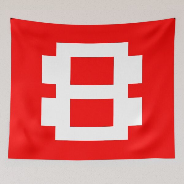 Item preview, number 8 eight retro arcade 8 bit design pixel designed and sold by VonKalt.
