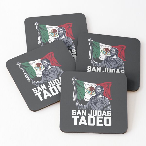 Item preview, San Judas Tadeo with Mexican Flag Design designed and sold by TeeGrit.