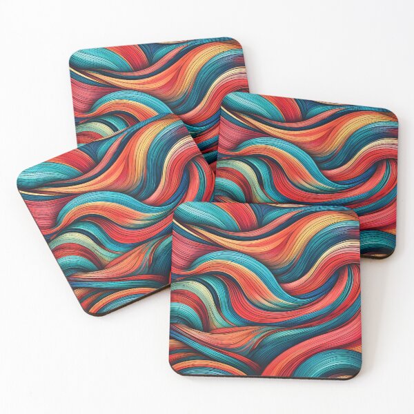 Item preview, silky wavy pattern designed and sold by aliraweb.