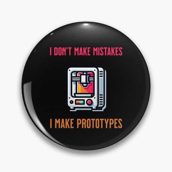Item preview, I don't make mistakes 3D Printer designed and sold by SekoOne.