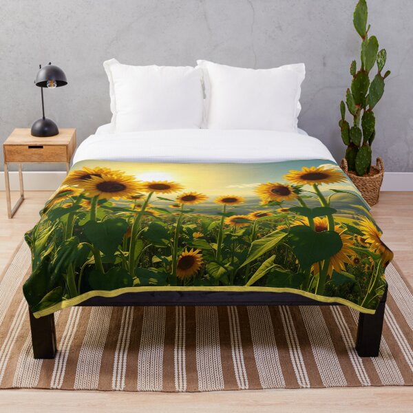 Artikelvorschau, Sonnenblumenfelder entworfen und verkauft von pakitro.