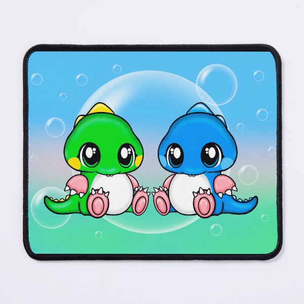 Item preview, Bubble Bobble Bub and Bob Dragons designed and sold by Pezi-Creation.