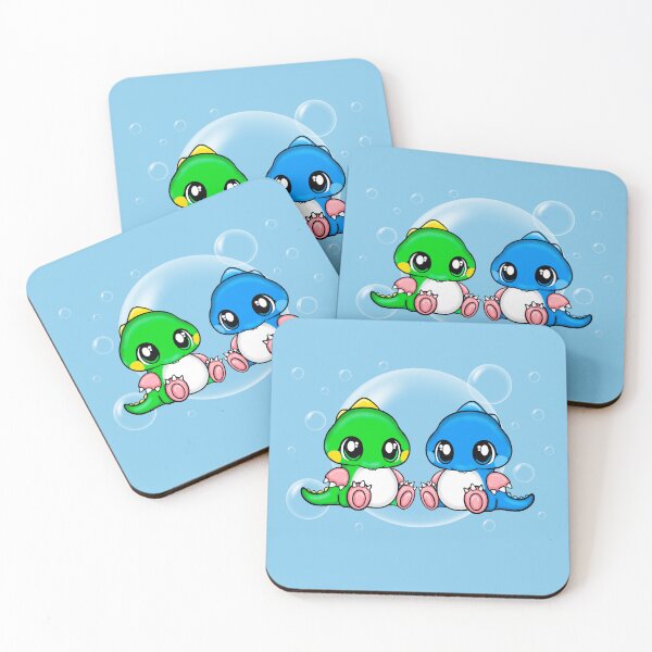 Item preview, Bubble Bobble Bub and Bob Dragons designed and sold by Pezi-Creation.