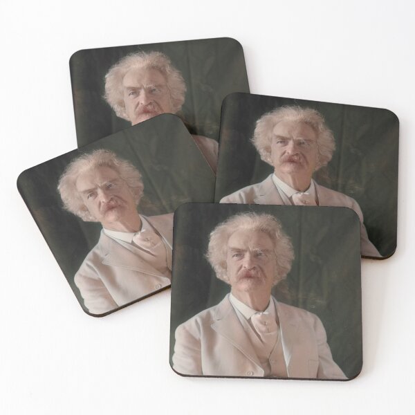 Item preview, Mark Twain circa 1906 designed and sold by 19th Century in Color.