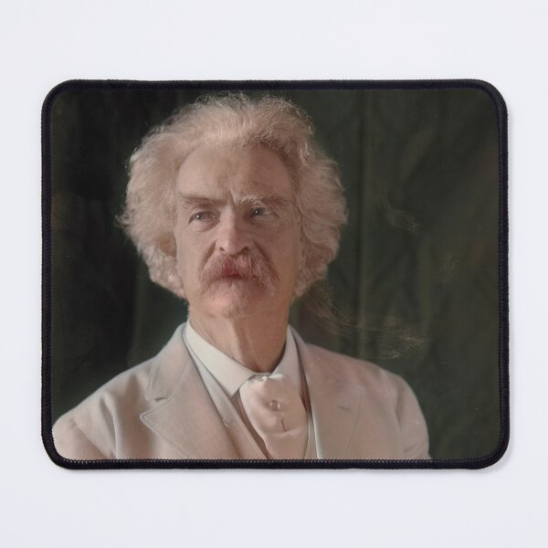 Item preview, Mark Twain circa 1906 designed and sold by 19th Century in Color.