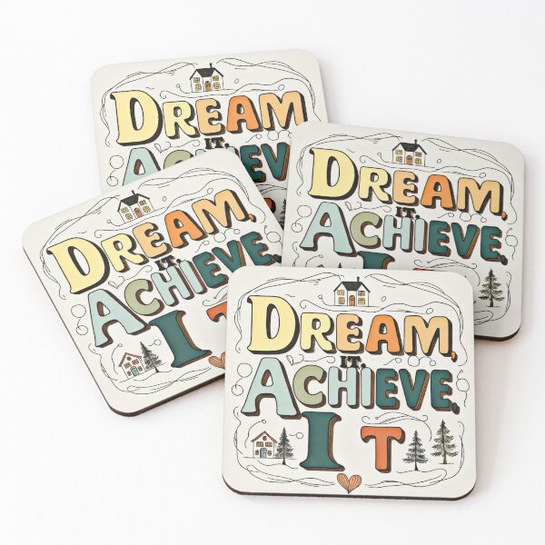 Item preview, Dream It, Achieve It 8 designed and sold by Zeir Shop.