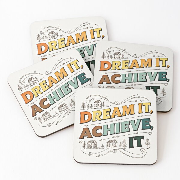 Item preview, Dream It, Achieve It 7 designed and sold by Zeir Shop.
