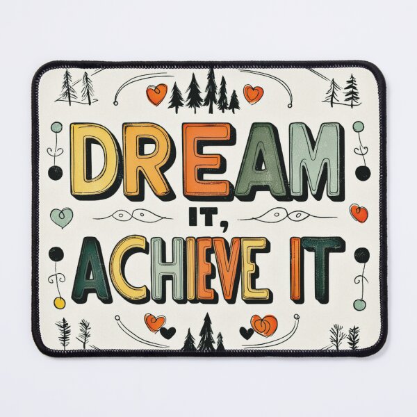 Item preview, Dream It, Achieve It 6 designed and sold by Zeir Shop.