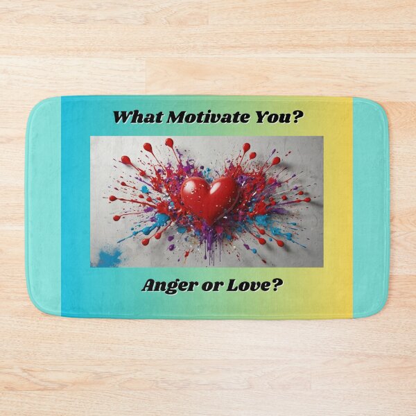 Item preview, What Motivate You? Anger or Love?  designed and sold by Kwi-Precious.