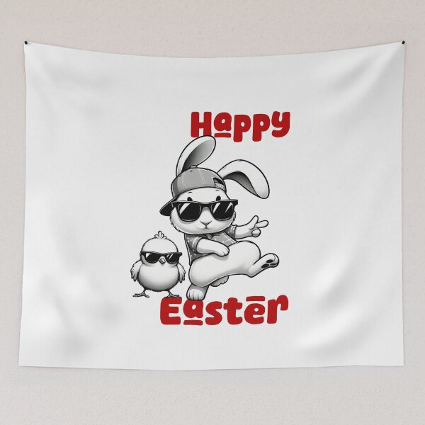 Item preview, Happy Easter, Unique designed and sold by villacreativa.