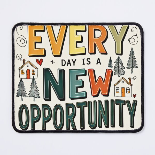 Item preview, Every Day is a New Opportunity 6 designed and sold by Zeir Shop.