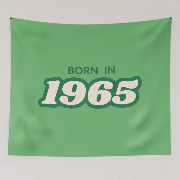 Item preview, Born In 1965 designed and sold by ArtCraftLab.