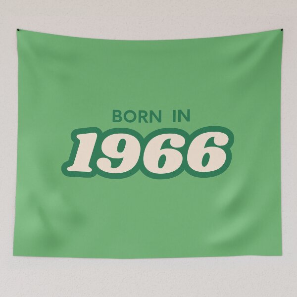 Item preview, Born In 1966 designed and sold by ArtCraftLab.