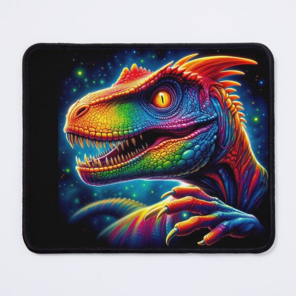 Item preview, Technicolor Rex: The Rainbow King in an epic fantasy world designed and sold by FotoworldEdel.