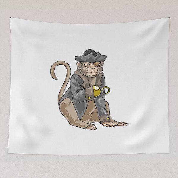 Item preview, Monkey Pirate Hook hand designed and sold by Snabdesign84.