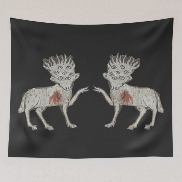 Item preview, Medieval seven eyed goats designed and sold by IllmadeErrant.