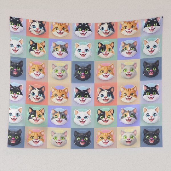 Item preview, Whiskered Wonders designed and sold by ArtzyPrintz.