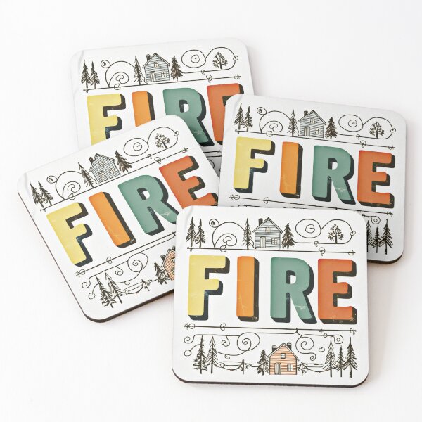 Item preview, Fire 8 designed and sold by Zeir Shop.