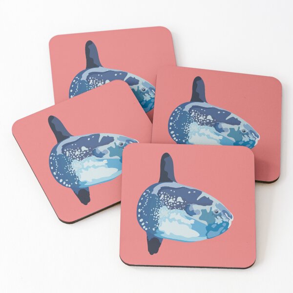 Item preview, M is for Mola Mola, Mola Mola – Ocean Sunfish Unique Marine Wildlife Art designed and sold by PrettylittlepastelUk.
