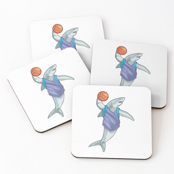 Item preview, Shark Basketball player Basketball designed and sold by Snabdesign84.