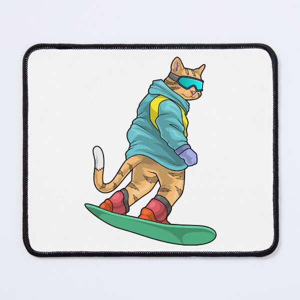 Item preview, Cat Snowboarder Snowboard designed and sold by Snabdesign84.