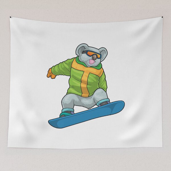 Item preview, Koala Snowboarder Snowboard designed and sold by Snabdesign84.