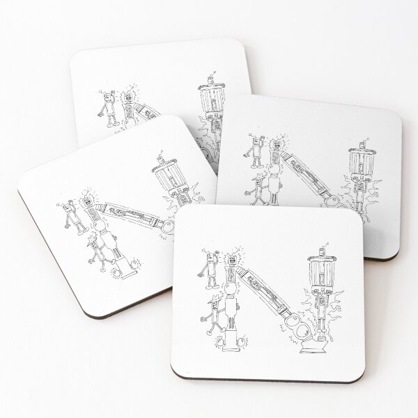 Item preview, Robot Letter N drawing designed and sold by Marsman.