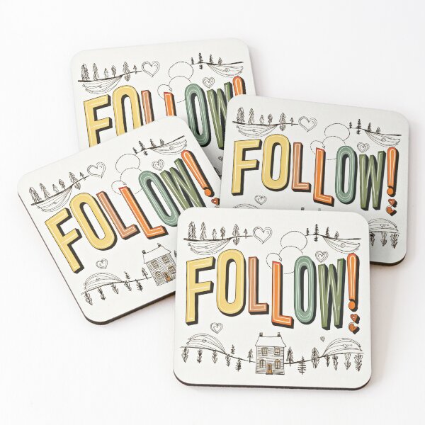 Item preview, "Follow!" 9 designed and sold by Zeir Shop.