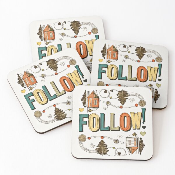 Item preview, "Follow!" 8 designed and sold by Zeir Shop.