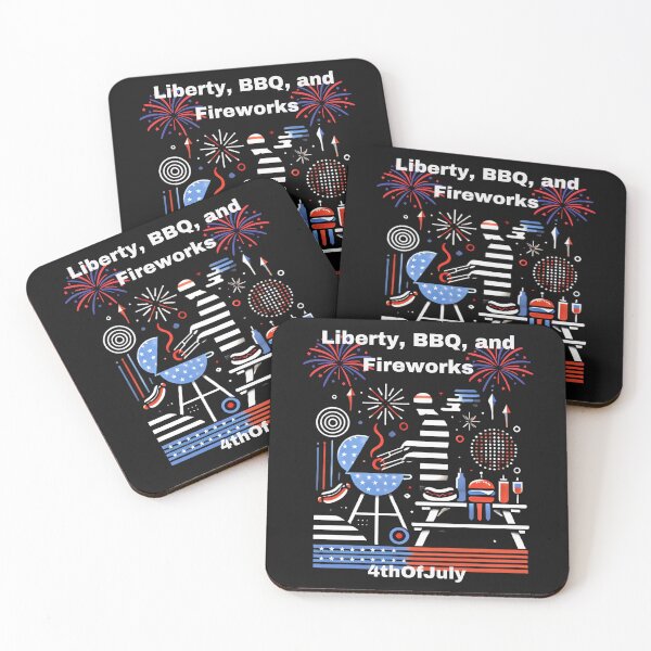 Item preview, Liberty, BBQ, and Fireworks, 4th Of July designed and sold by adamlach88.