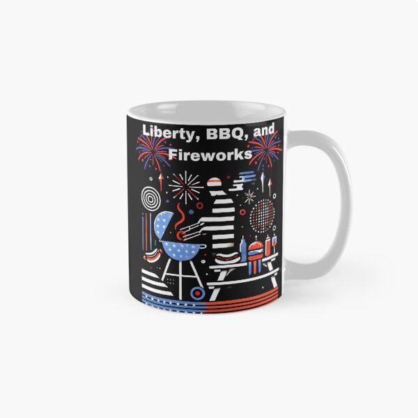 Item preview, Liberty, BBQ, and Fireworks, 4th Of July designed and sold by adamlach88.