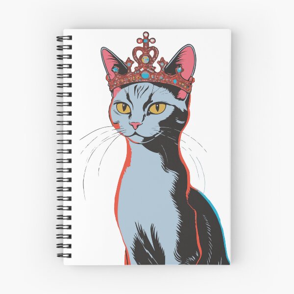 Item preview, Royal Cat Vibes: Queen of the Fur Realm designed and sold by After De Moment.