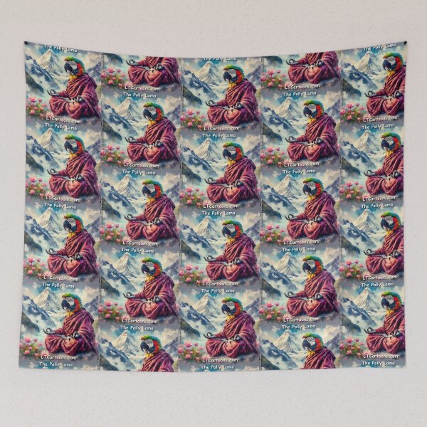 Item preview, The Polly Llama A Spiritual Parrot Of The Himalayas designed and sold by Rick London Gifts.