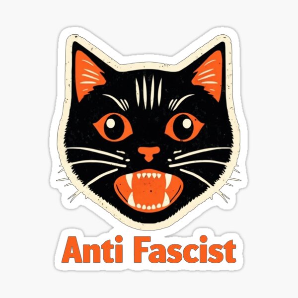 Item preview, Cat Anti Fascists  designed and sold by Npapin.
