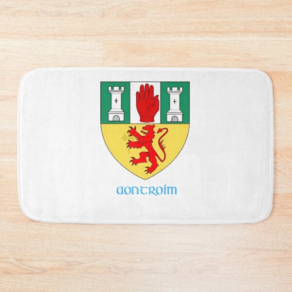 Item preview, Antrim Crest - Aontroim Irish Emblem designed and sold by CelticConcepts.