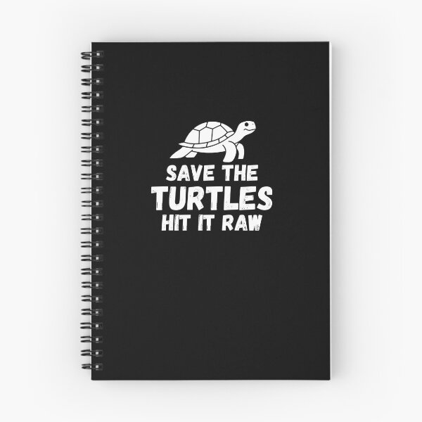 Item preview, Save The Turtles Hit it Raw designed and sold by RosCraft.