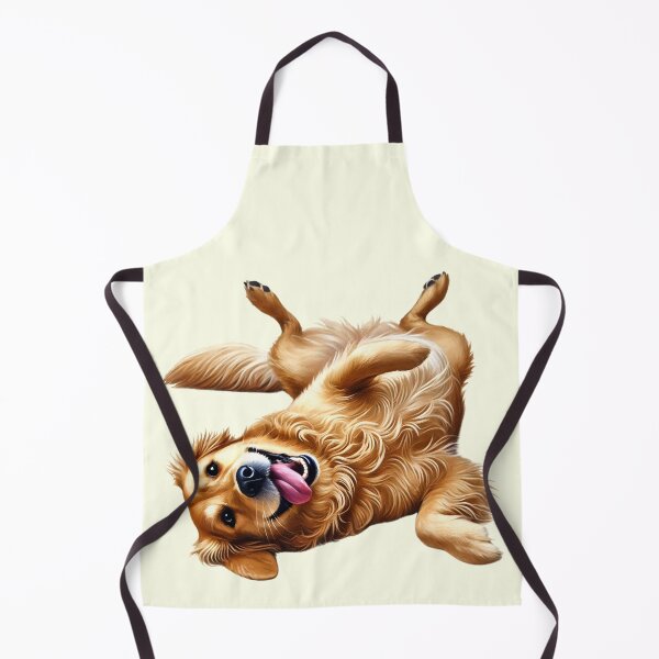 Item preview, Golden Retriever Joy: Belly Rub Bliss for Dog Lovers designed and sold by AdoraClips.