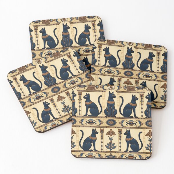 Item preview, The Cat Guardians of Bastet designed and sold by mamacub.