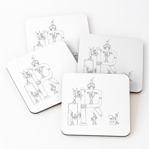 Item preview, Robot Letter R drawing designed and sold by Marsman.