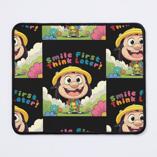 Item preview, Smile First, Think Later designed and sold by GraphiQTees.