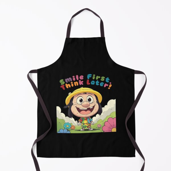 Item preview, Smile First, Think Later designed and sold by GraphiQTees.