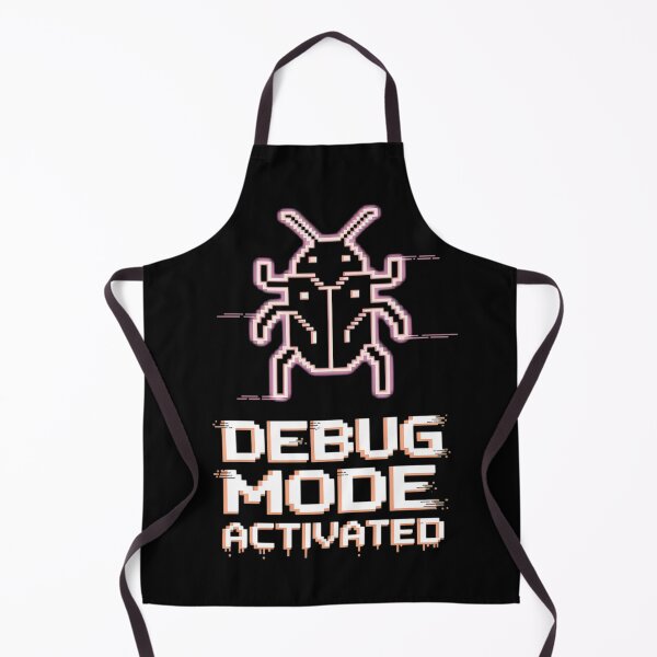 Item preview, Pixel Debug Mode Activated Glitch Art Tech Bug Design for Coders & Developers designed and sold by pixelpopplanet.