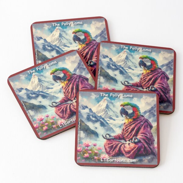 Item preview, The Polly Llama A Spiritual Parrot Of The Himalayas designed and sold by Rick London Gifts.
