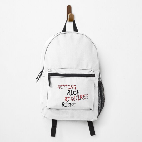 Item preview, Getting rich requires risks designed and sold by Positive Mindzet!.