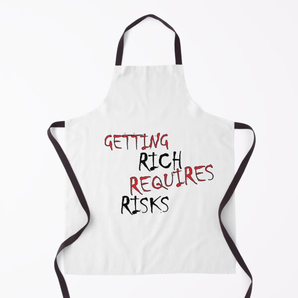 Item preview, Getting rich requires risks designed and sold by Positive Mindzet!.