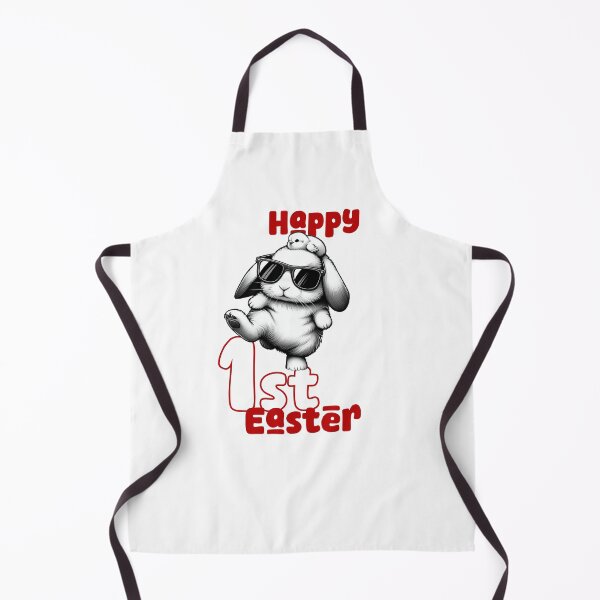 Item preview, Happy 1st Easter, Unique designed and sold by villacreativa.