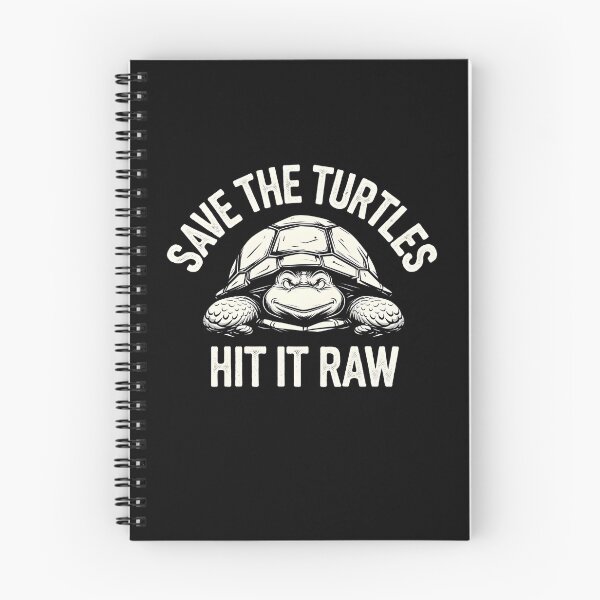 Item preview, Save The Turtles Hit it Raw designed and sold by RosCraft.